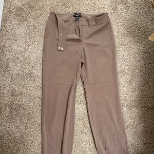 Style & Co Brown Straight-Leg Pants